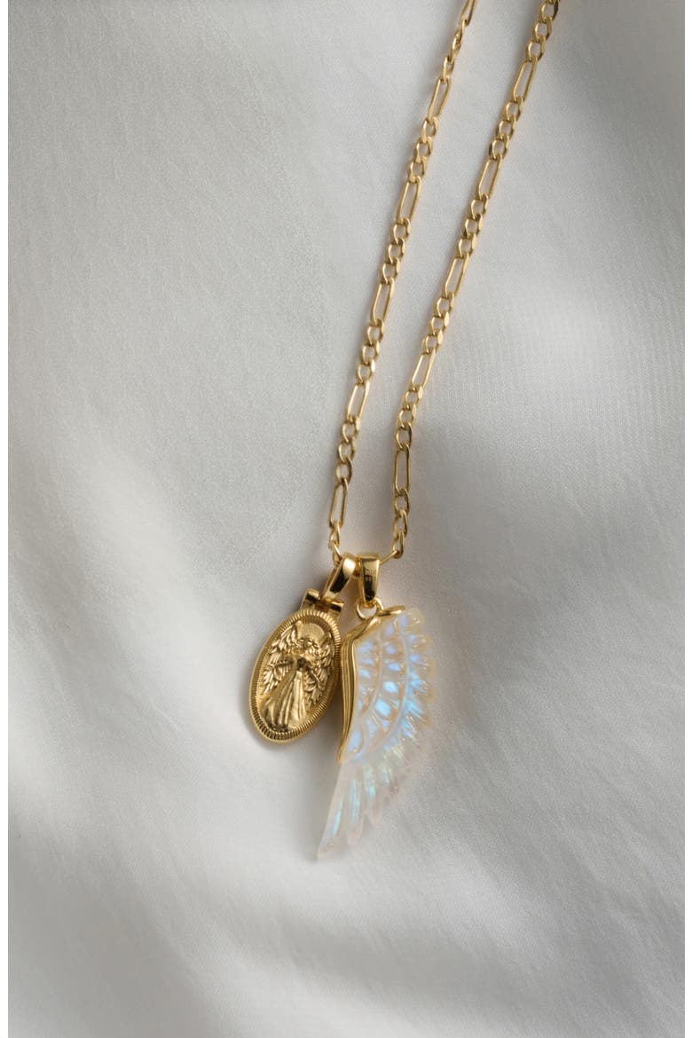 Aurora Pendant Necklace, Alternate, color, 14K GOLD VERMEIL