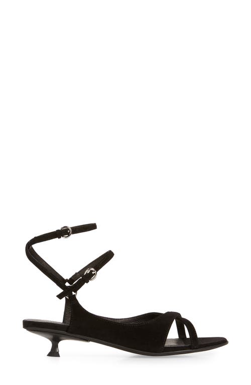 JEFFREY CAMPBELL JEFFREY CAMPBELL MISTIE STRAPPY KITTEN HEEL SANDAL