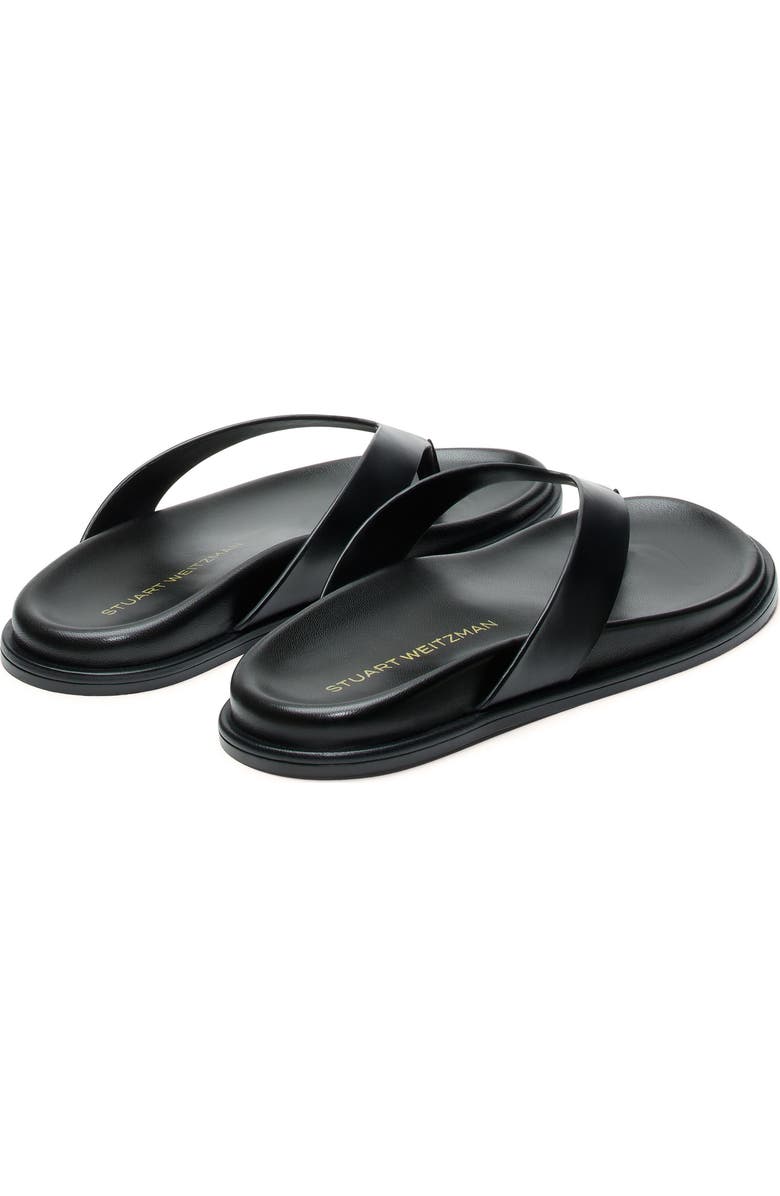 Stuart Weitzman Marykate Flip Flop, Alternate, color, Black