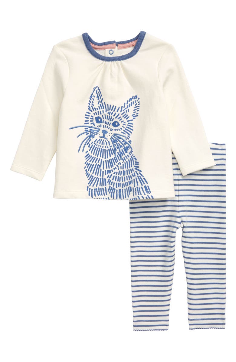 Mini Boden Jersey Top & Leggings Set, Main, color,
