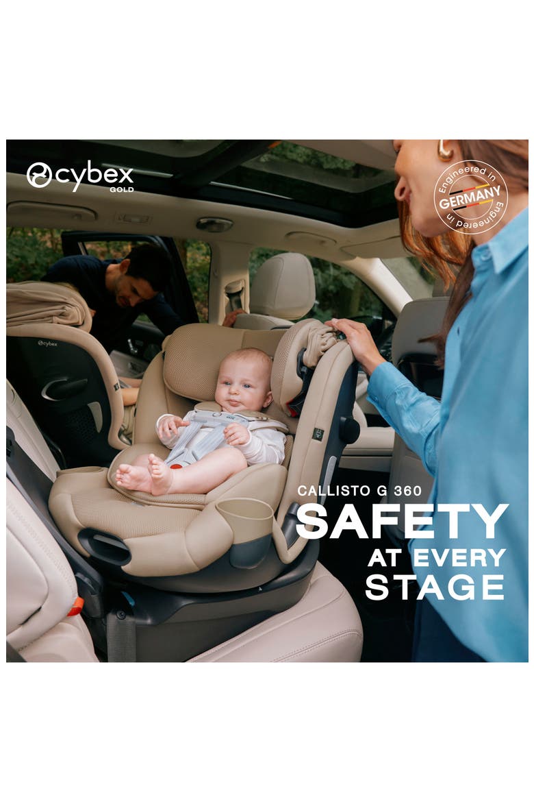 Callisto G 360 All-in-One Car Seat, Alternate, color, STONE GREY