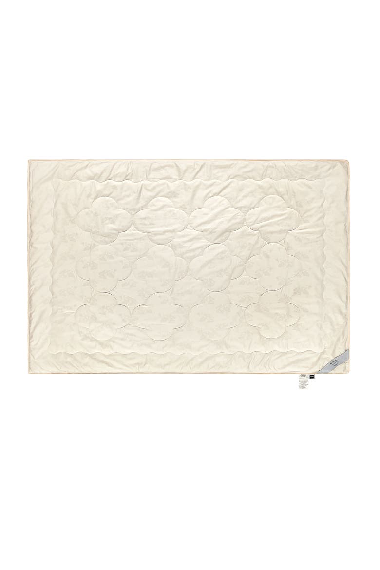 Selena Tussah silk comforter, Alternate, color, White