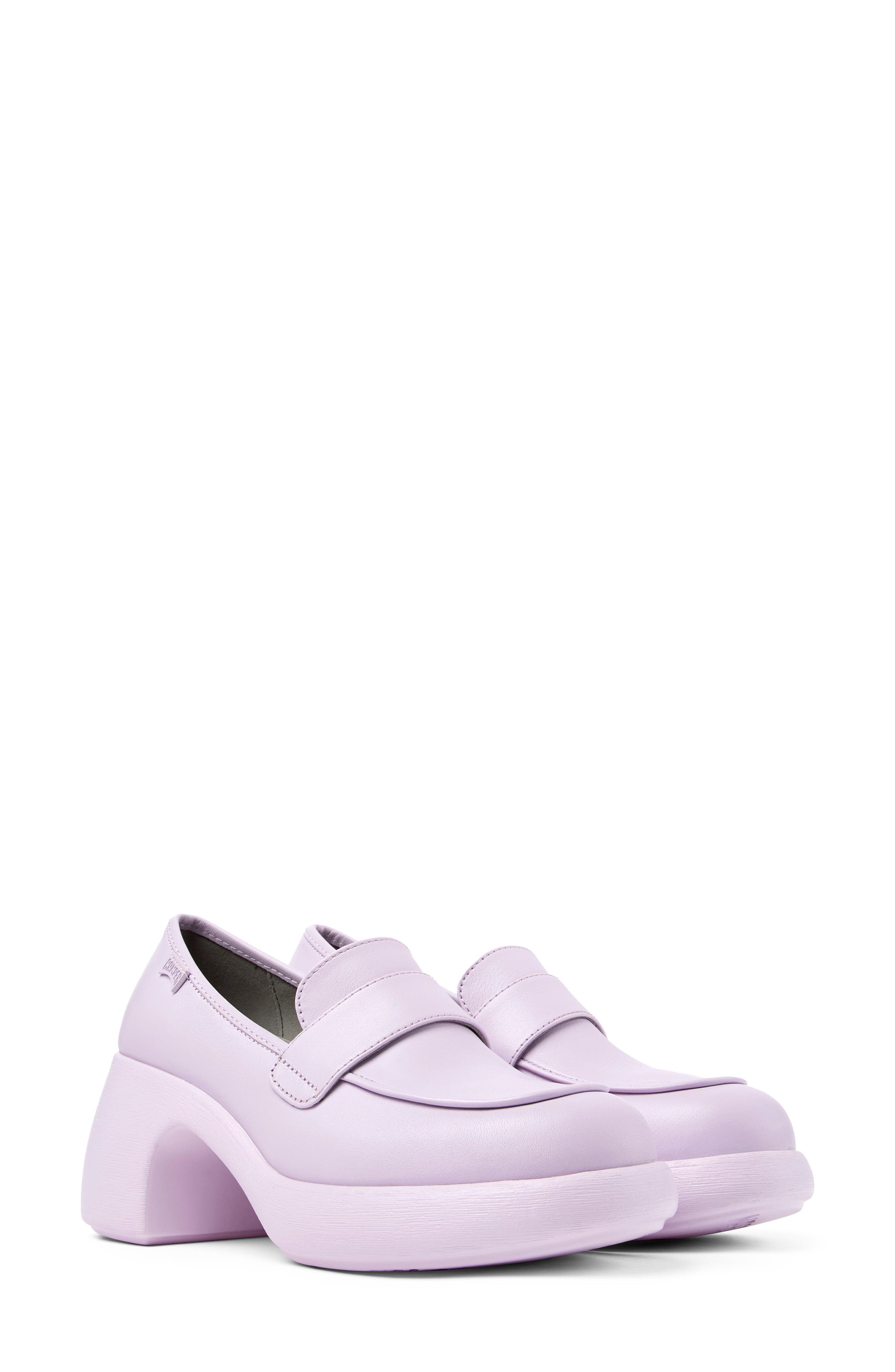 Thelma Platform Loafer, Main, color, LT/ PASTEL PURPLE