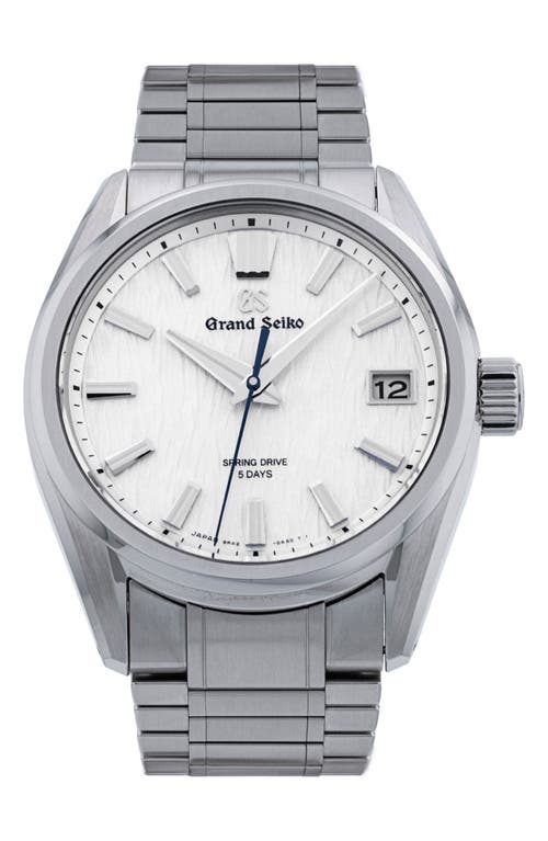 Watchfinder & Co. Grand Seiko Preowned 2024 Grand Seiko SLGA009 Bracelet Watch, 40mm in White  product