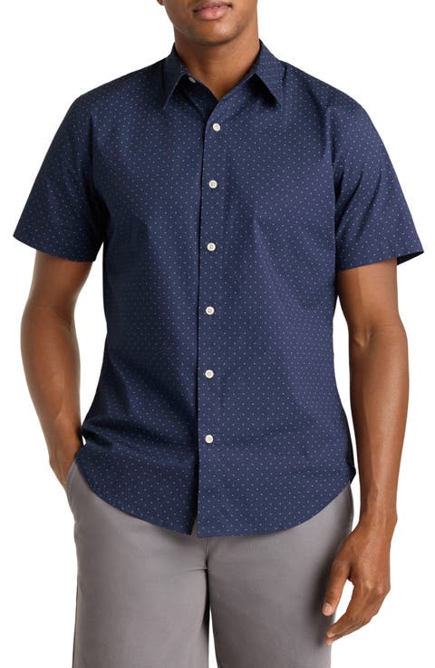 Riviera Slim Fit Short Sleeve Button-Up Shirt