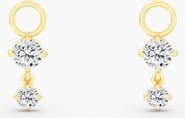 Everlee Starlight Lab Diamond Earring Charms in 14K Gold
