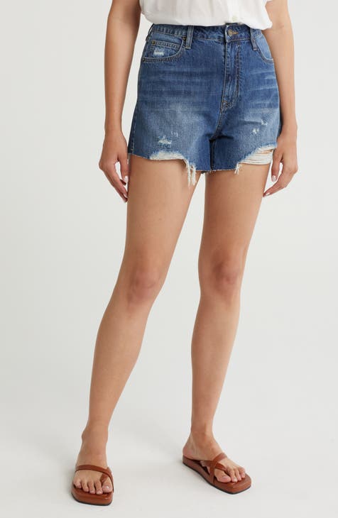 Greer Raw Hem Shorts