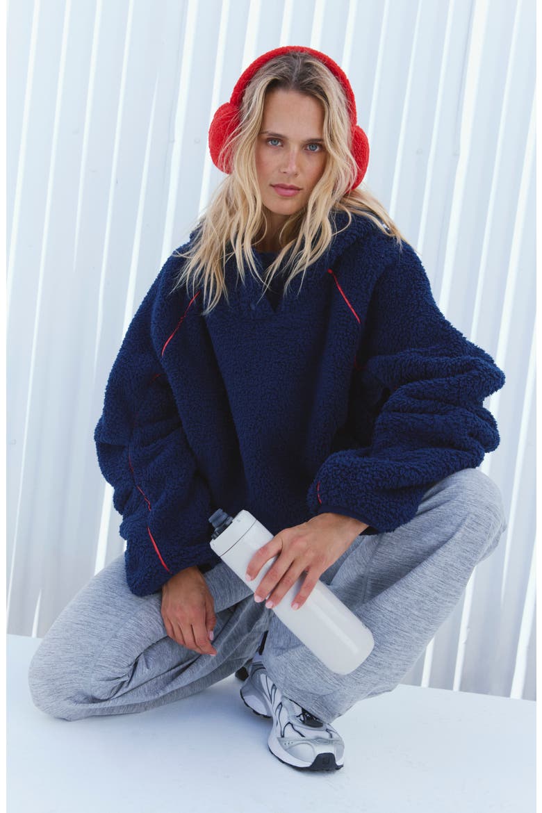 FP Movement Free Flow Fleece Hoodie, Alternate, color, MIDNIGHT NAVY