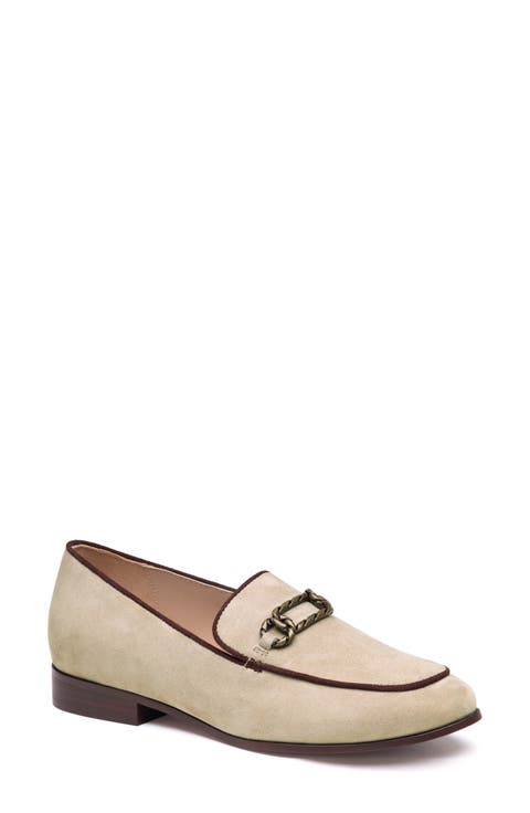 Ali Chain Leather Loafer
