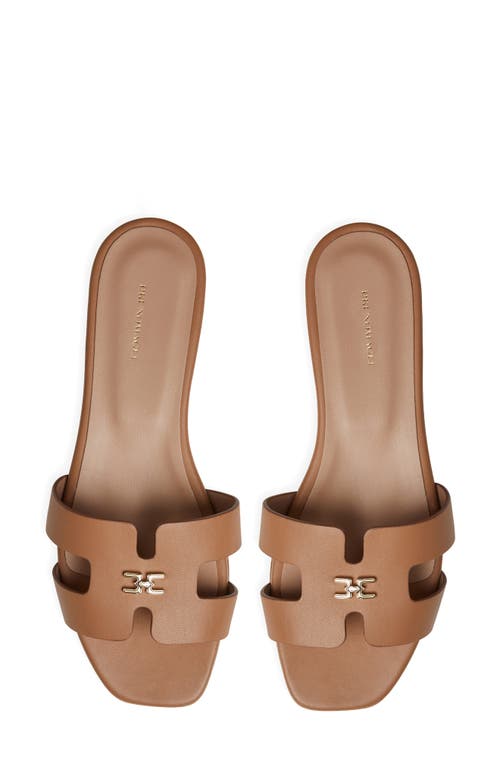 Bruno Magli Fina Slide Sandal In Brown