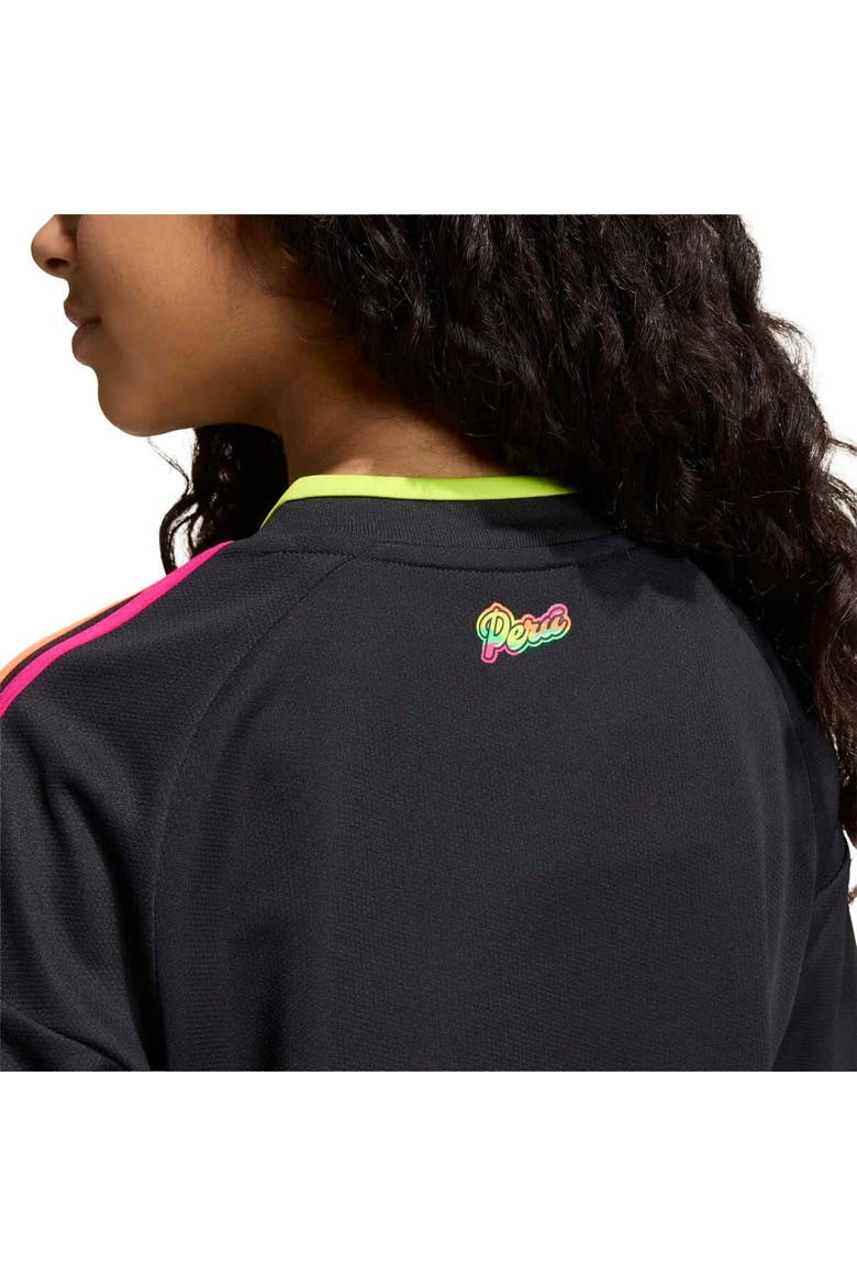 Youth adidas  Black Peru National Team 2026 Away Replica Jersey, Alternate, color, Black