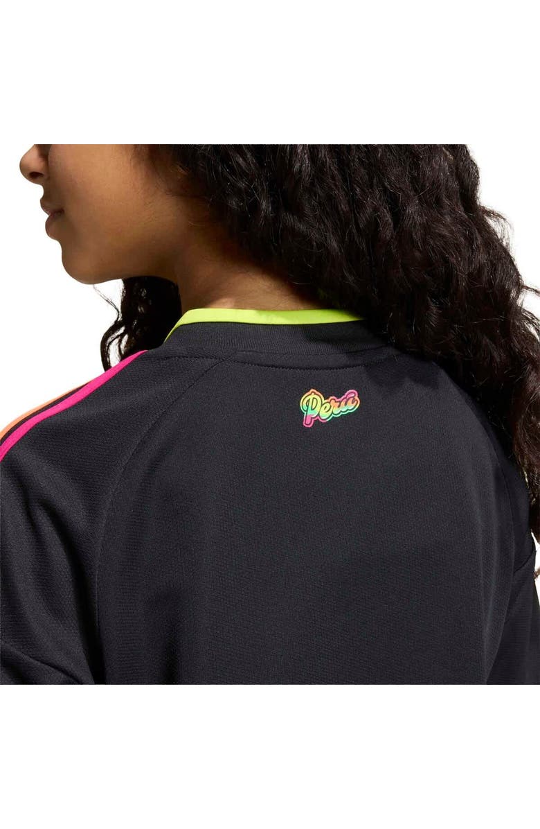 adidas Youth adidas  Black Peru National Team 2026 Away Replica Jersey, Alternate, color, Black