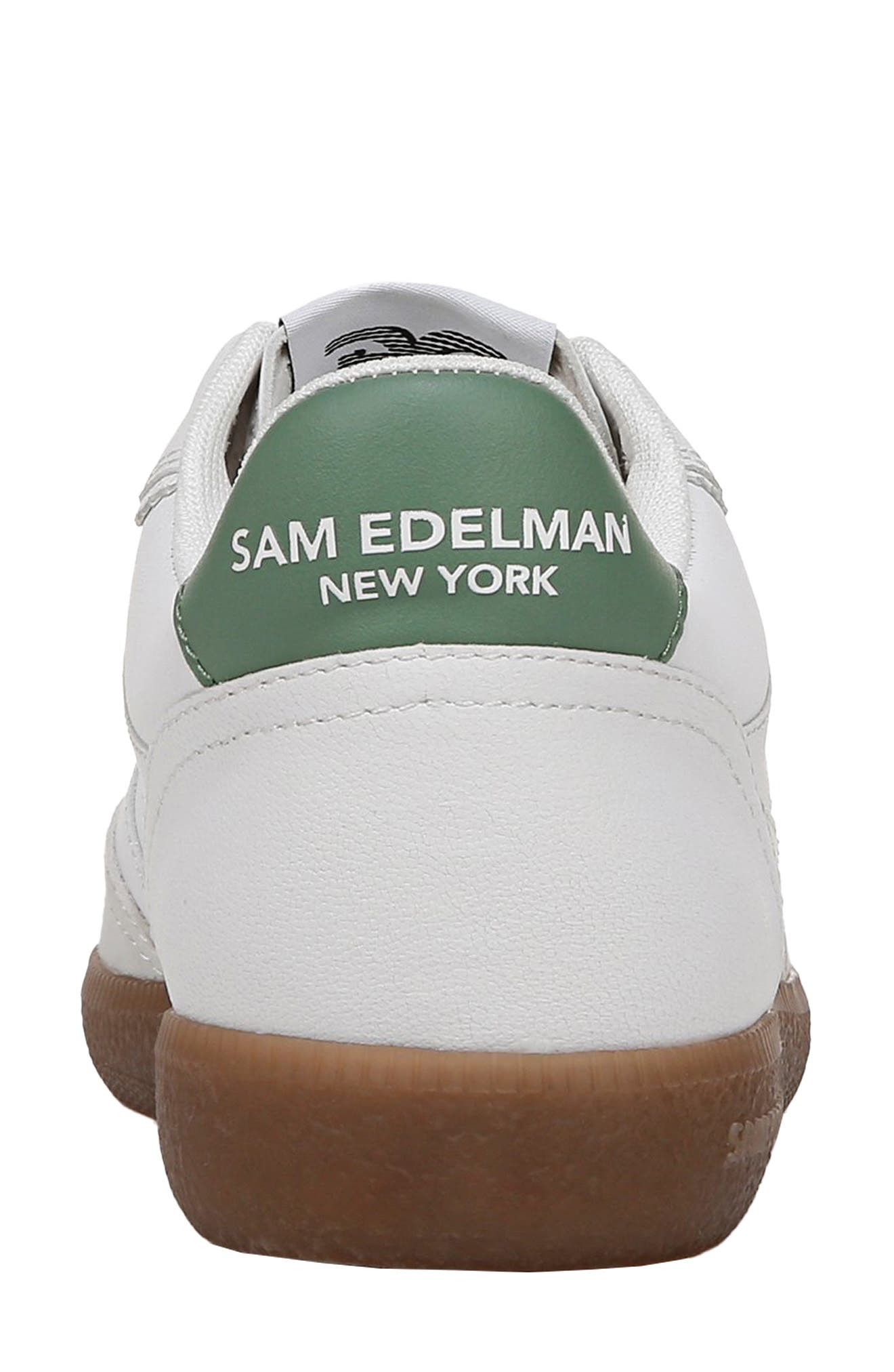Women's Kallen Sneaker, Alternate, color, WHITE/ GREEN GARDEN