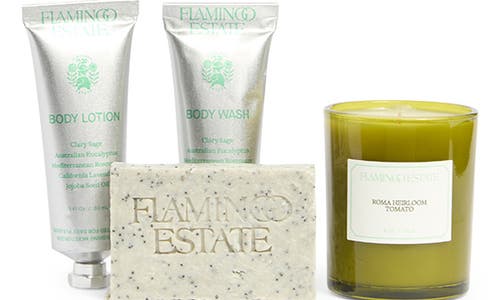 Flamingo Estate Mini Bestsellers Travel Size Gift Set In Green