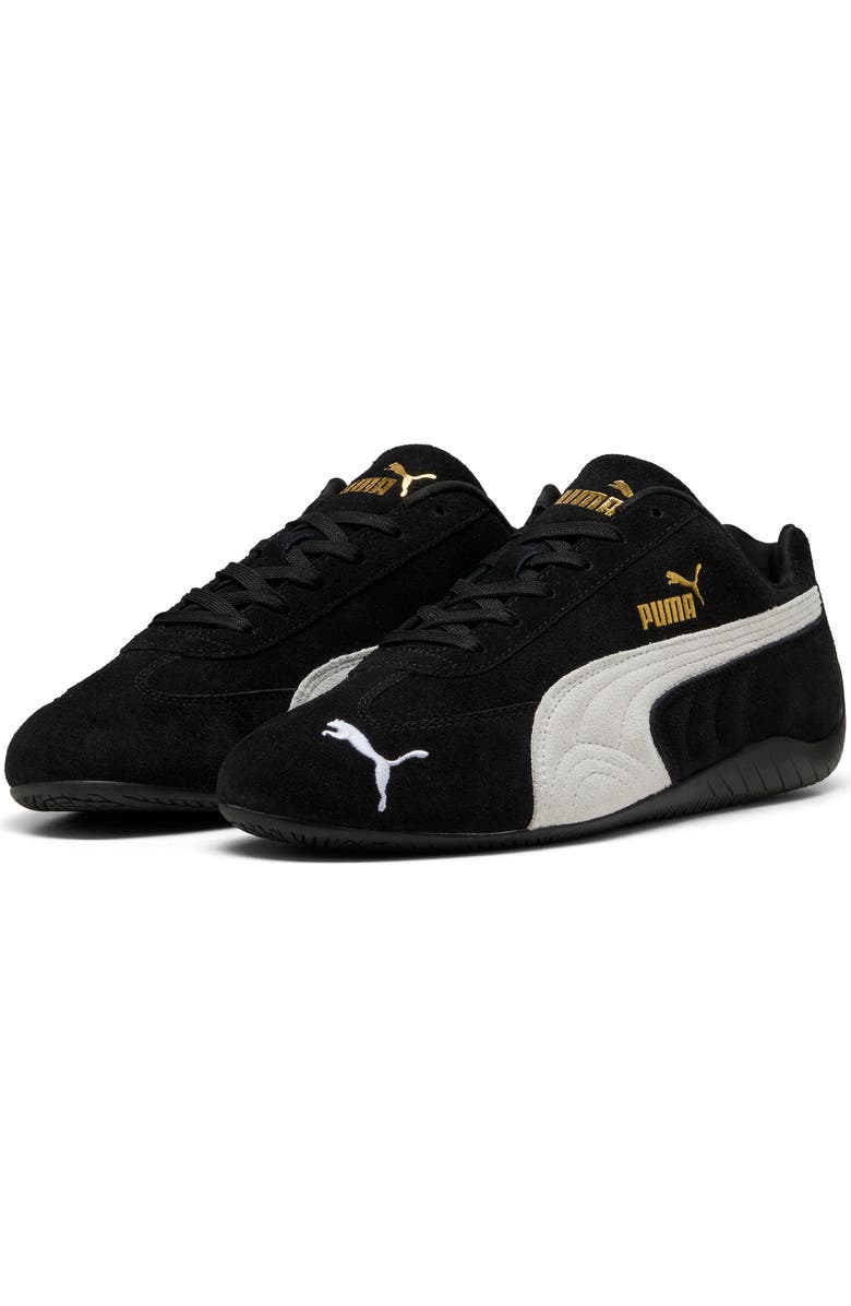 PUMA Speedcat OG Sneaker, Main, color, Puma Black-Puma White