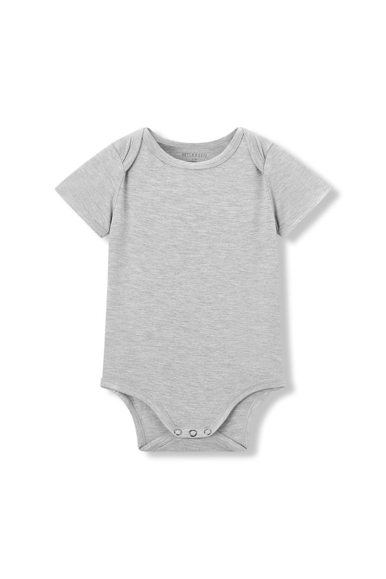 Luxe Solid One Piece, Main, color, Grey Melange