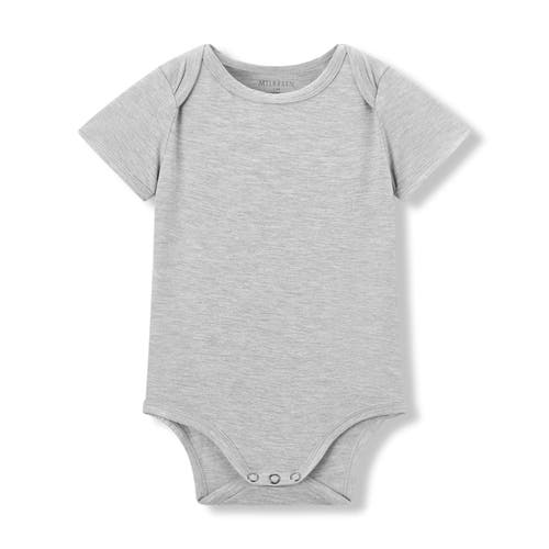 Milkbarn Luxe Solid One Piece In Gray