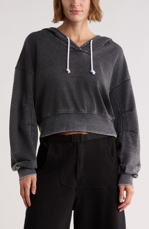 Playbook Crop Hoodie