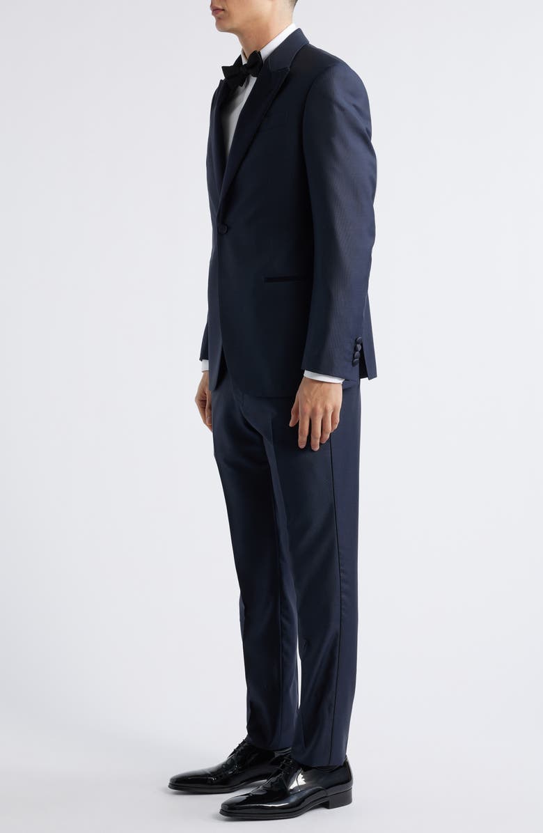 Emporio Armani Virgin Wool Blend Tuxedo, Alternate, color, 