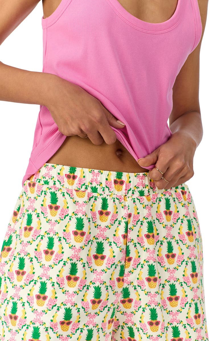 BedHead Pajamas Stretch Organic Cotton Short Pajamas, Alternate, color, 