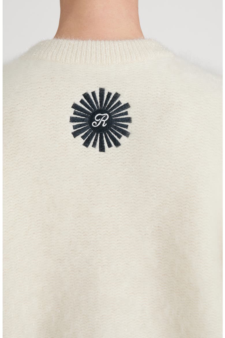x The Ritz Paris Cashmere Blend Glow Sweater, Alternate, color, CLOUD