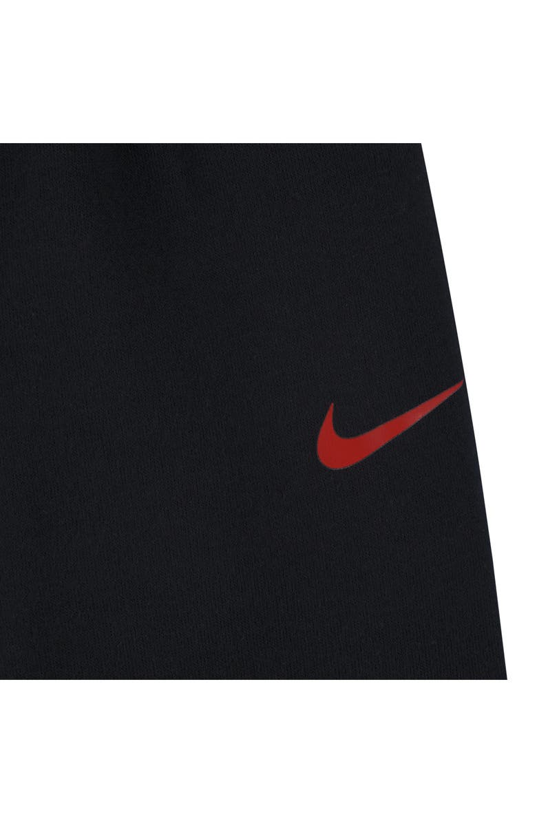 Nike Swoosh T-Shirt & Joggers Set, Alternate, color, Black