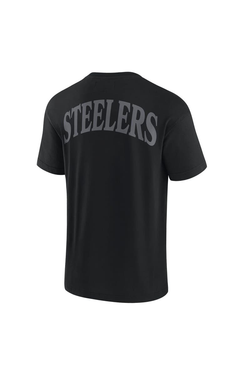 FANATICS Unisex Fanatics  Black Pittsburgh Steelers Elements Iconic T-Shirt, Alternate, color, 