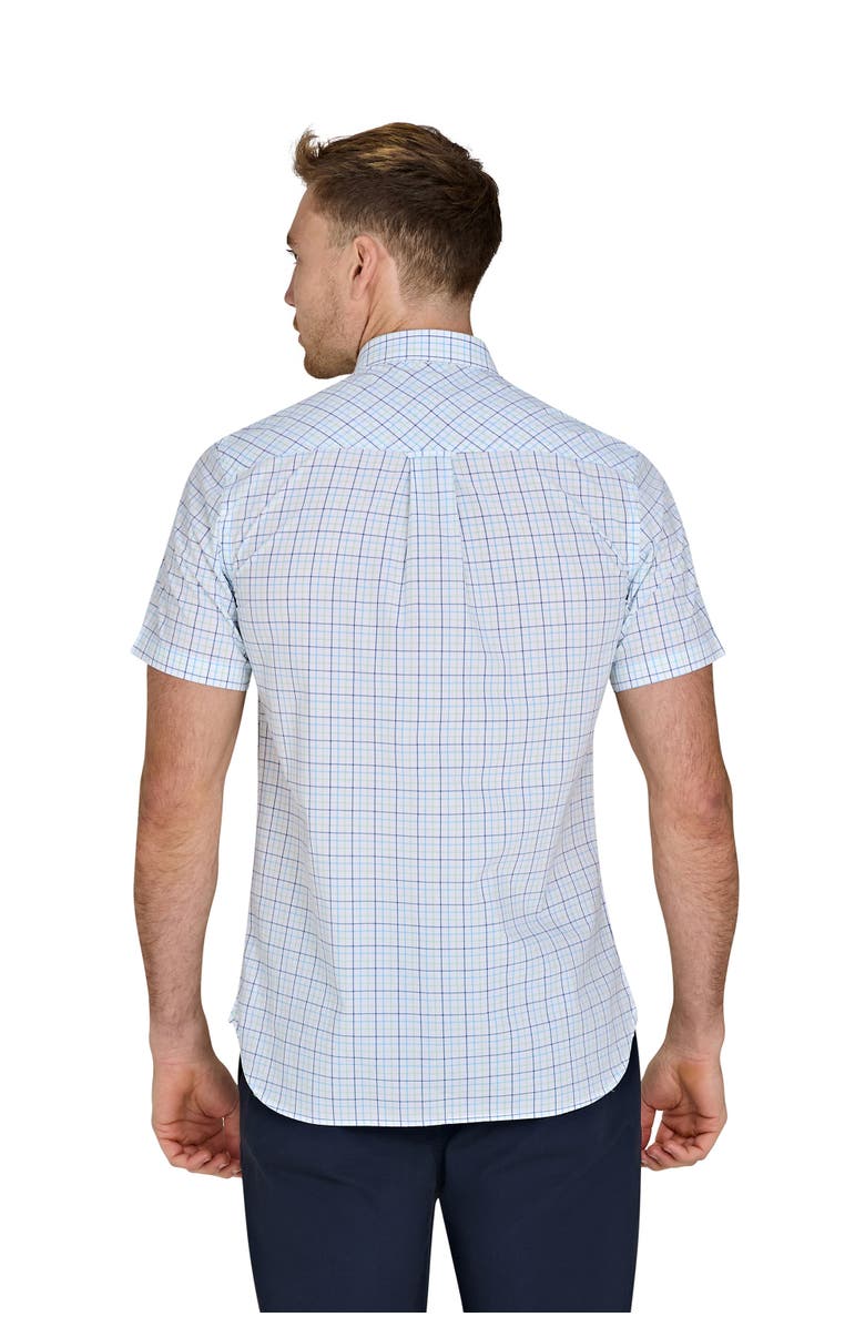 Raging Bull Short Sleeve Cotton Poplin Shirt, Alternate, color, White