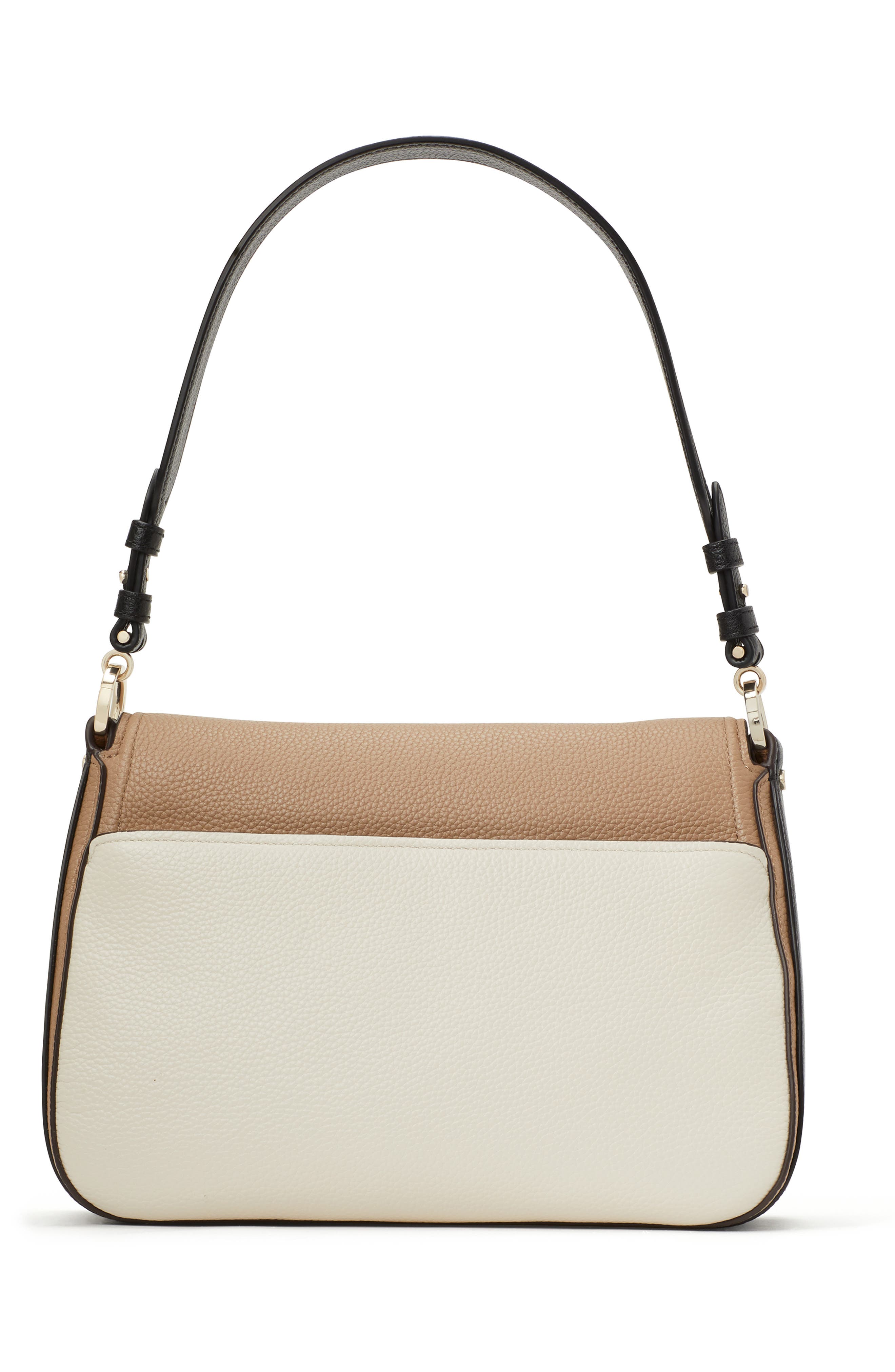 Kate Spade New York hudson pebble leather medium convertible shoulder bag, Alternate, color, 