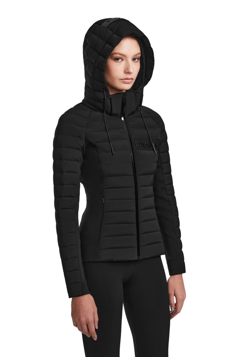 ALANA WOMEN'S MATTE XTRALIGHT DOWN JACKET, Alternate, color, Black