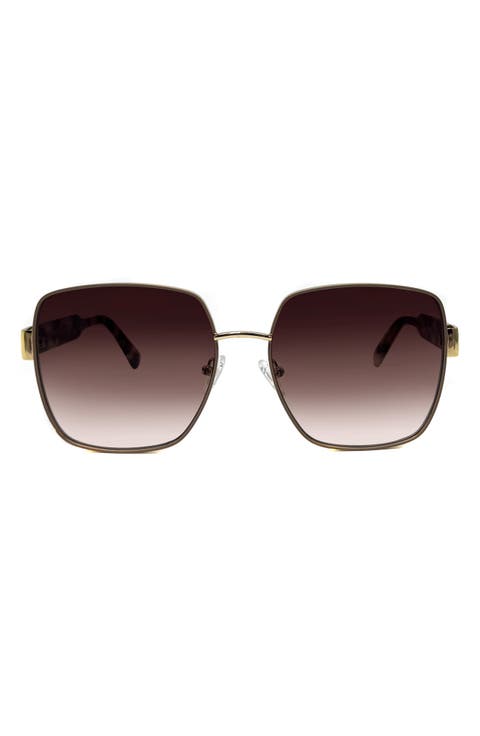 Tayden 55mm Square Sunglasses