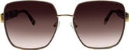 Rebecca Minkoff Tayden 55mm Square Sunglasses