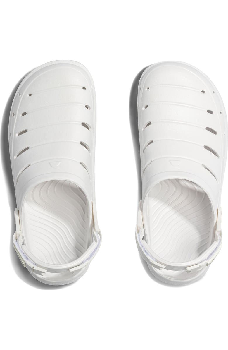 RUGGED SHARK Ladies Cove Clogs, Alternate, color, White