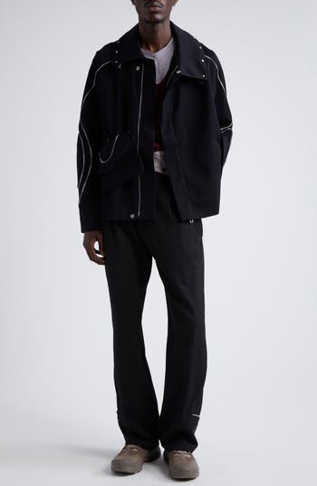 KIKO KOSTADINOV Chalice Cotton Twill Jacket with Bag | Nordstrom KIKO KOSTADINOV Chalice Cotton Twill Jacket with Bag | Nordstrom