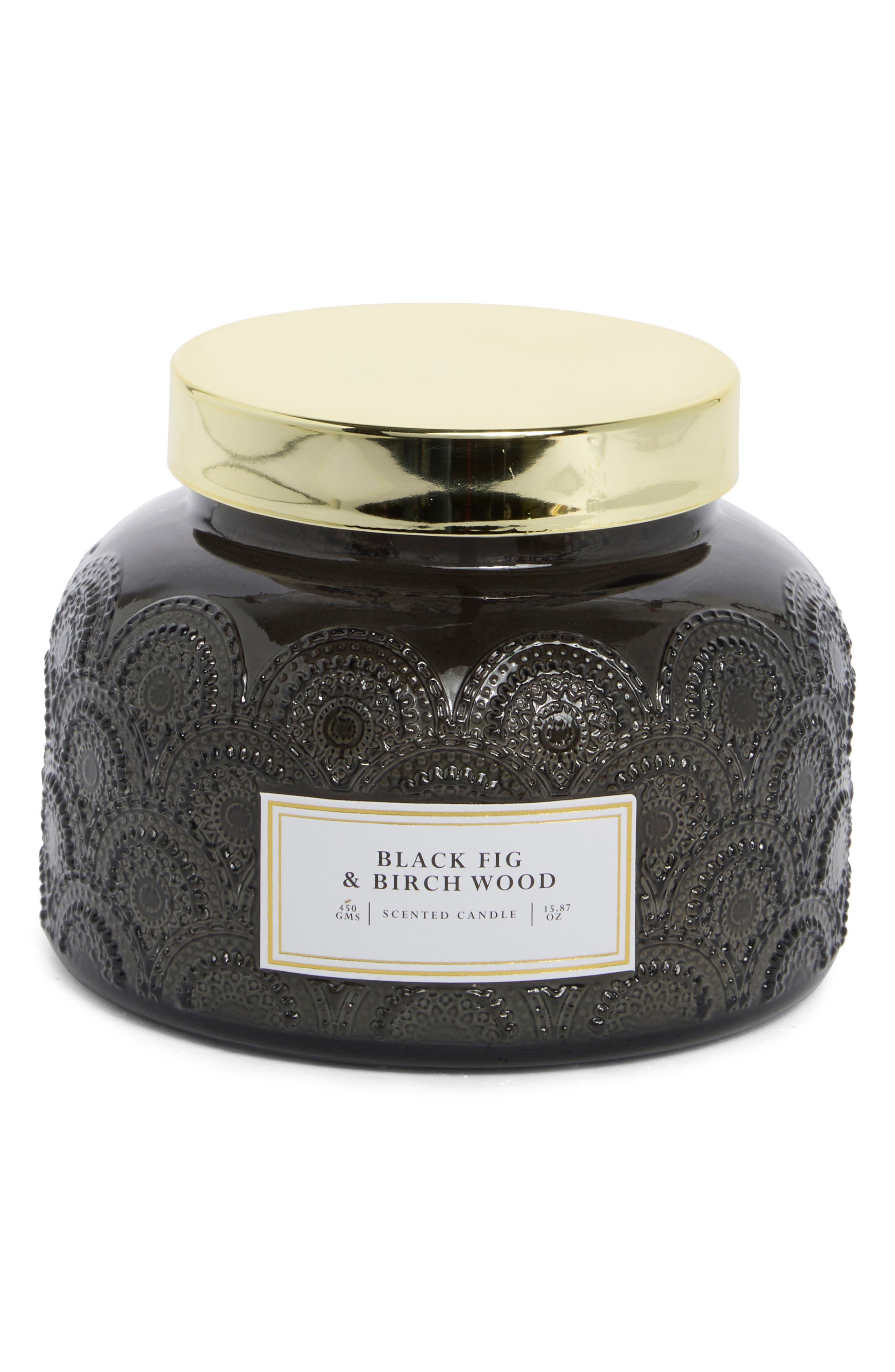 PORTOFINO CANDLES Black Fig & Birch Wood Jar Candle