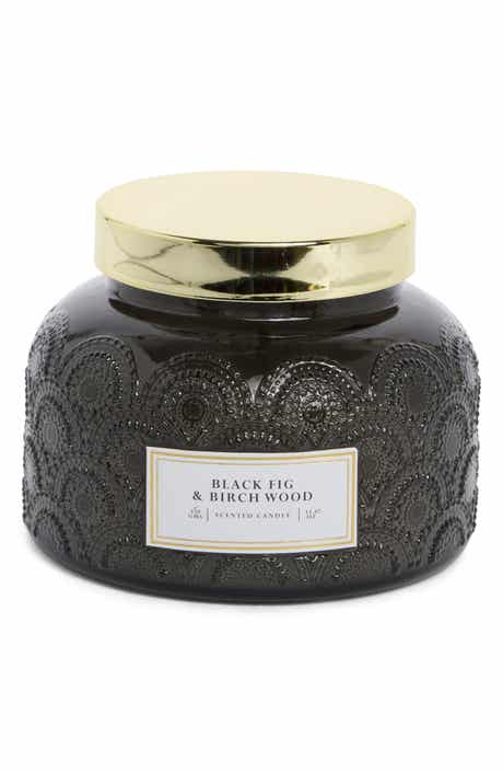 PORTOFINO CANDLES Black Fig & Birch Wood Jar Candle