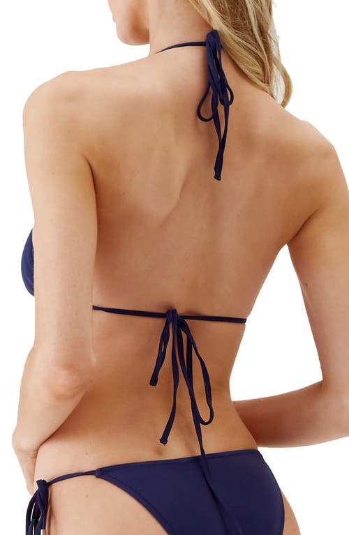 MELISSA ODABASH MELISSA ODABASH MIAMI CORE RING TRIANGLE BIKINI TOP