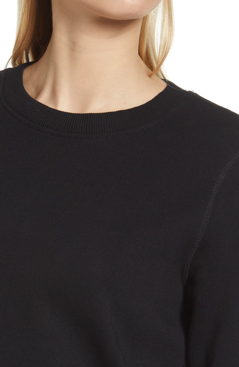 1.STATE Shoulder Cutout Crewneck Cotton Top, Alternate, color,