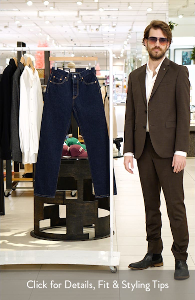 <sup
®</sup
 501<sup
®</sup
 High Waist Straight Leg Jeans, sales video thumbnail