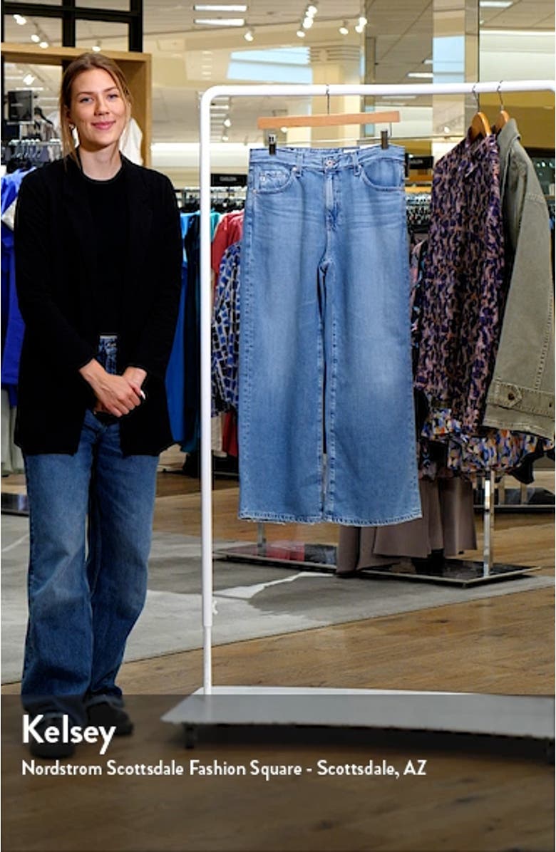 Saige High Waist Ankle Wide Leg Jeans, sales video thumbnail