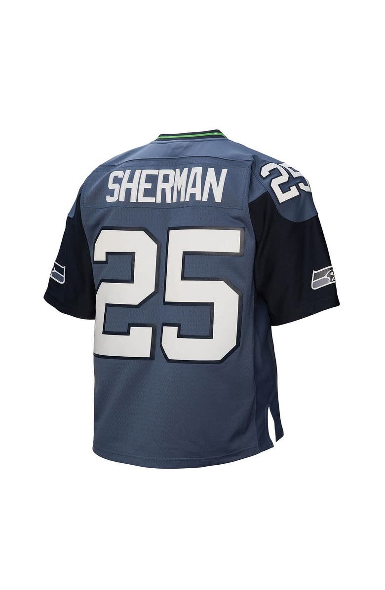 Mitchell & Ness Men's Mitchell & Ness Richard Sherman Blue Seattle Seahawks 2011 Legacy Replica Jersey, Alternate, color, Blue