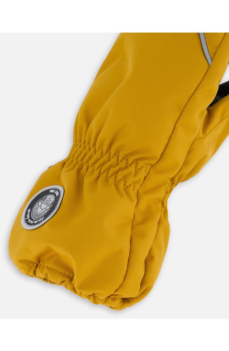 Deux par Deux Little Boy's Solid Mittens Spice, Alternate, color, 