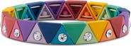 JARDIN Triangle Crystal Stretch Bracelet