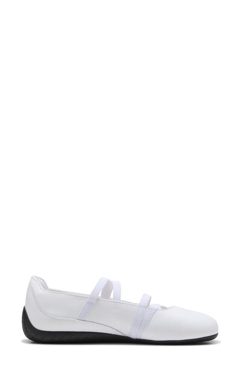 Puma Speedcat Ballet Leather Sneaker In White