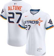 Nike Men's Nike Jose Altuve White Houston Astros 2025 City Connect Elite Player Jersey