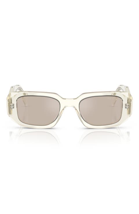 49mm Small Rectangular Sunglasses