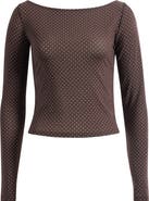 Reformation Wiley Ballet Neck Top