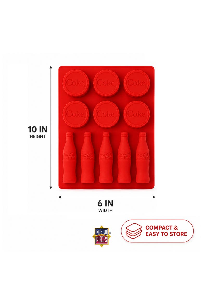 Coca-Cola Ice Cube Tray, Alternate, color, Multicolor