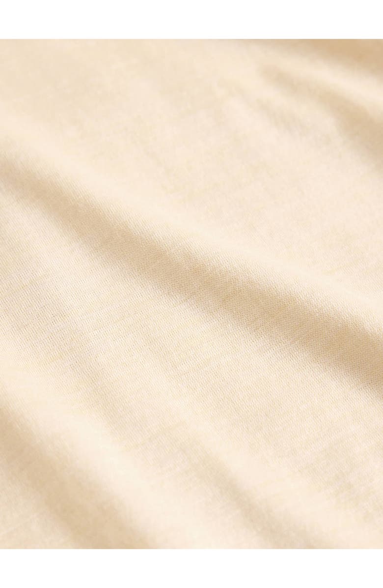 John Varvatos Amato Silk & Organic Cotton Crewneck T-Shirt, Alternate, color, Faded Twine