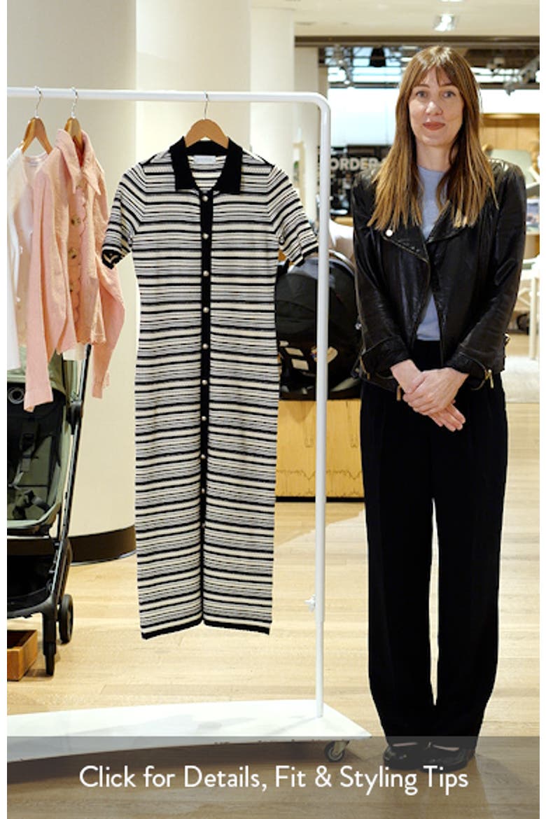 The Lucine Midi Sweater Dress video
